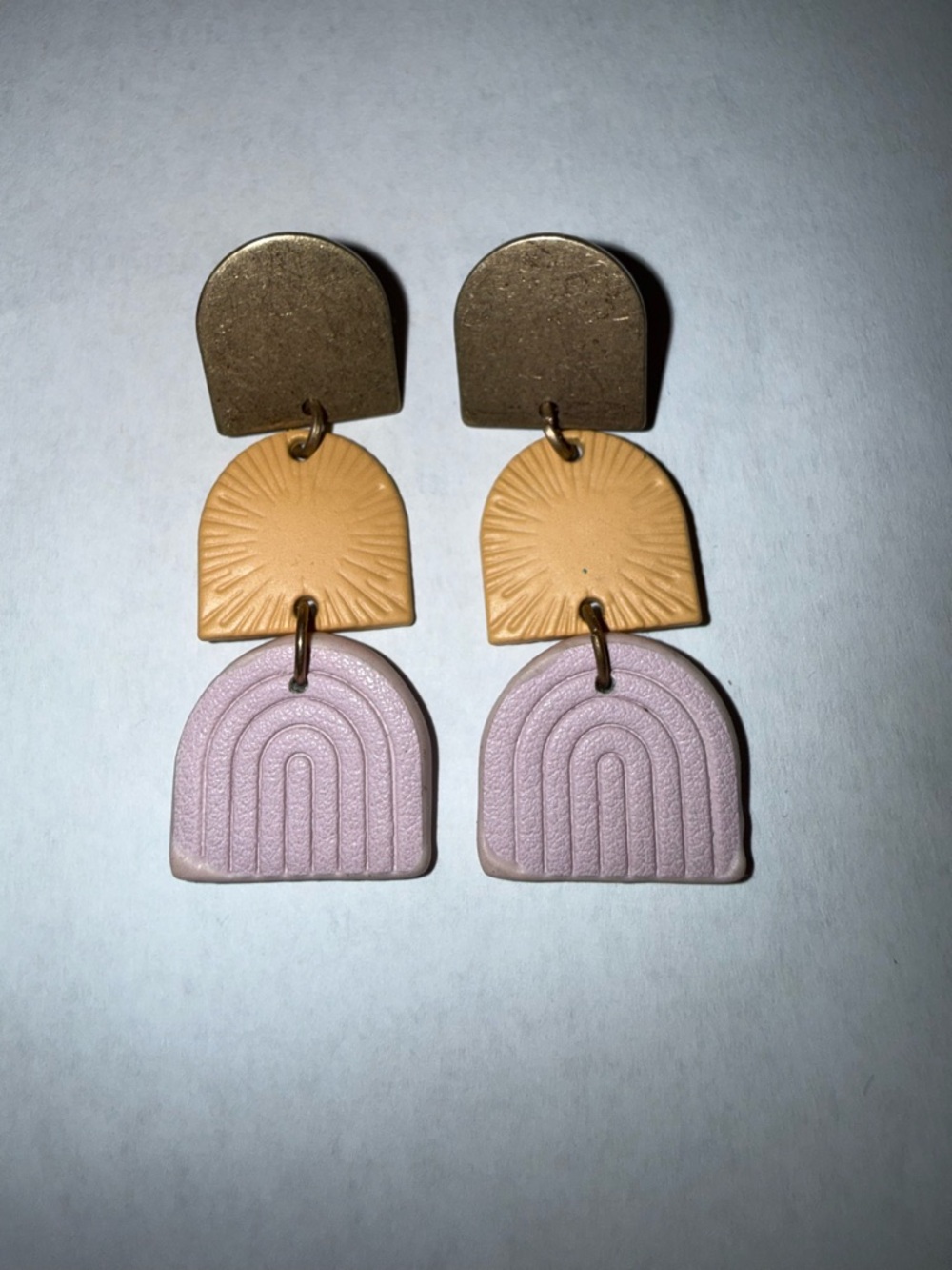 Geometric Dangle Earrings